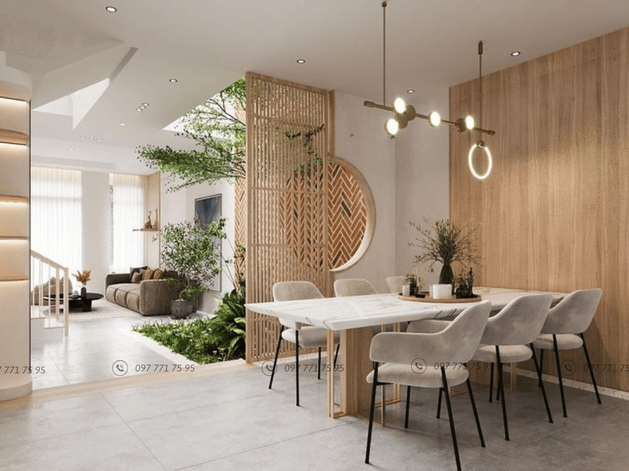 thiết kế nội thất phong cách tối giản