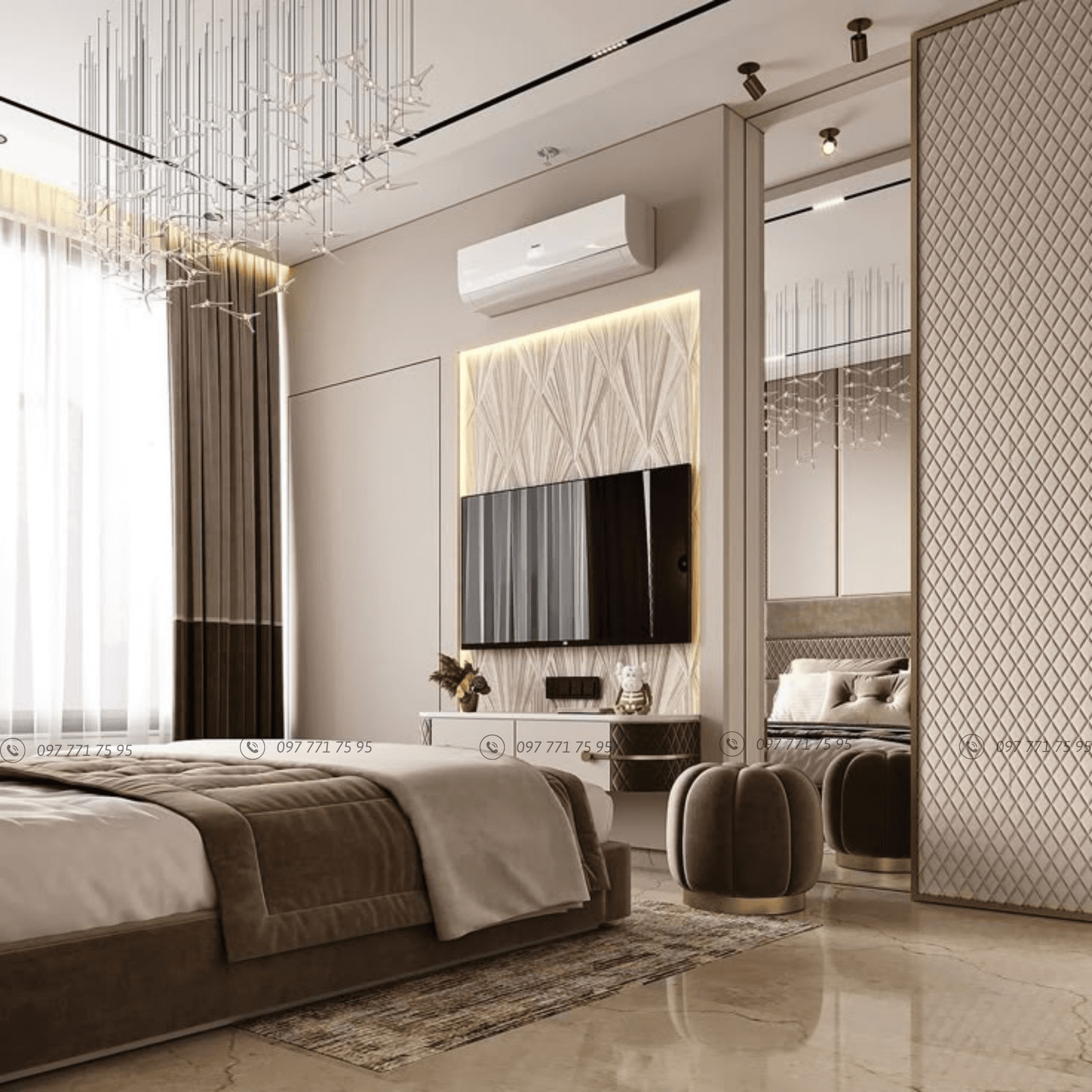 thiết kế thi công phòng ngủ