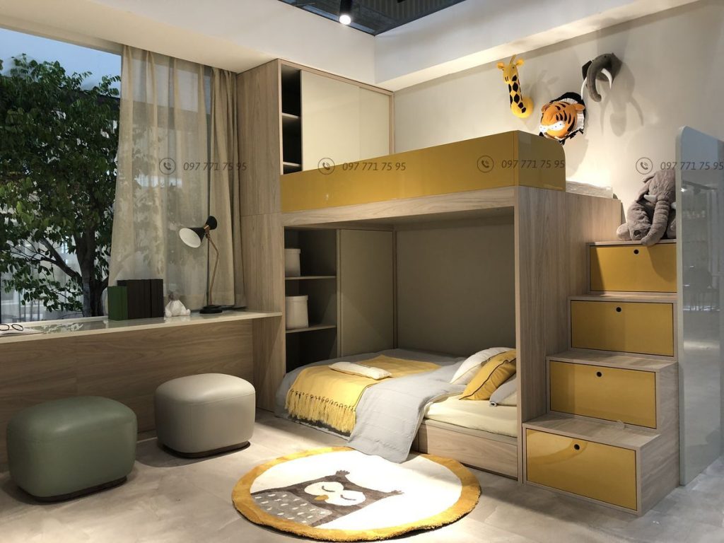 giường tầng trẻ em