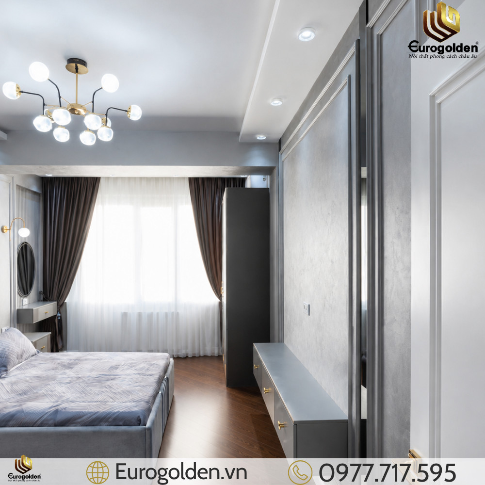Hoàn thiện nội thất biệt thự tân cổ điển