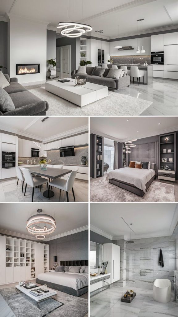 Thiết kế nội thất Modern Luxury
