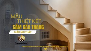 Mẫu tối ưu công năng gầm cầu thang
